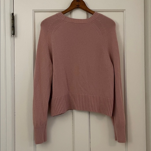 EVERLANE THE BOXY CREW IN CASHMERE PINK | WOMENS SIZE M - Picture 6 of 10